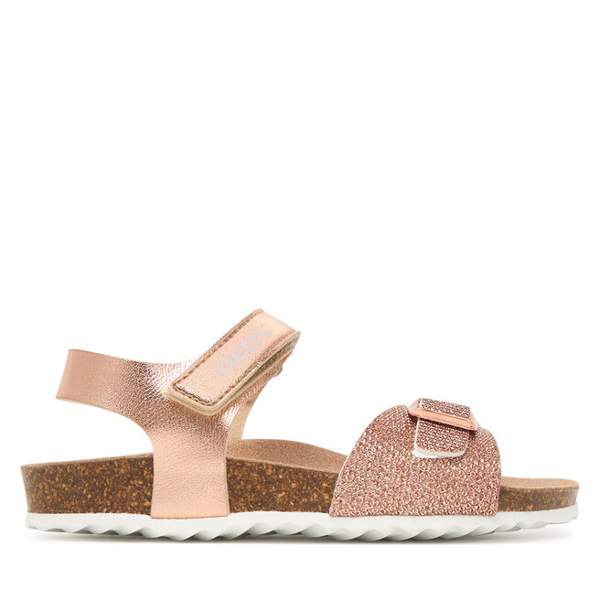 Sandały Geox J Adriel Girl J028MC 0BNEW C8124 S Różowy