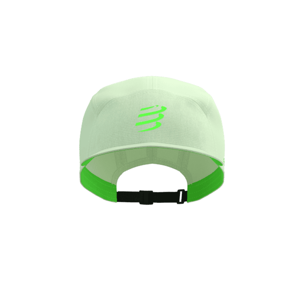 COMPRESSPORT Czapka biegowa 5 PANEL CAP lime