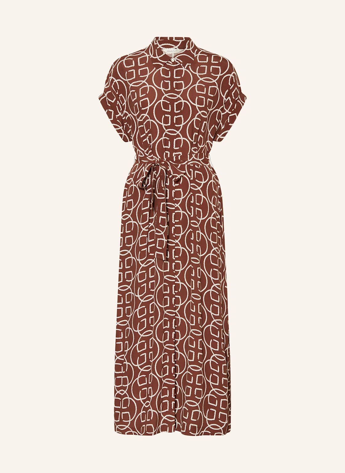 Gant Sukienka Koszulowa braun