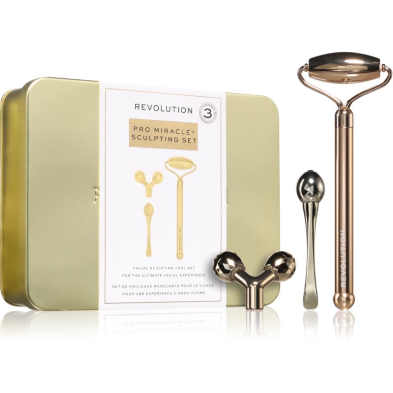 Revolution PRO Sculpting Set zestaw przyborów do masażu do twarzy 3 szt.