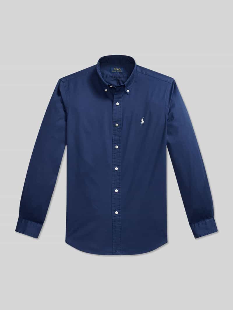 Koszula casualowa o kroju regular fit z czystej bawełny