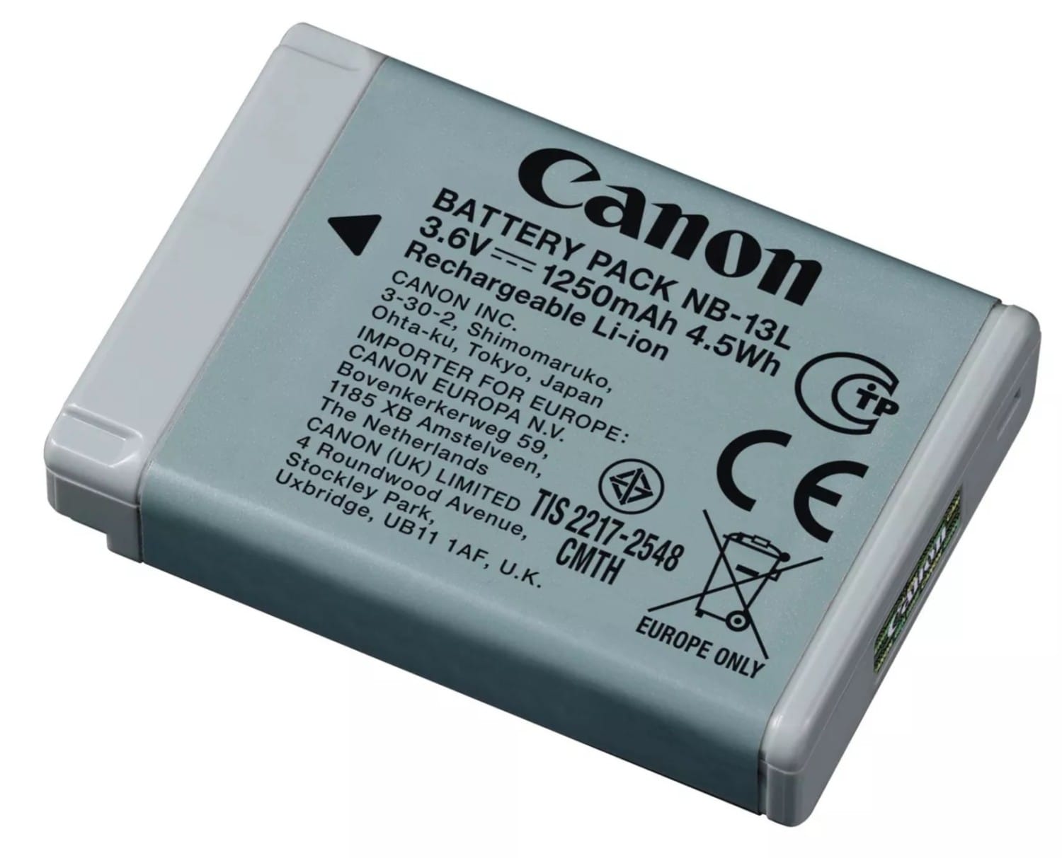 Canon akumulator NB-13L