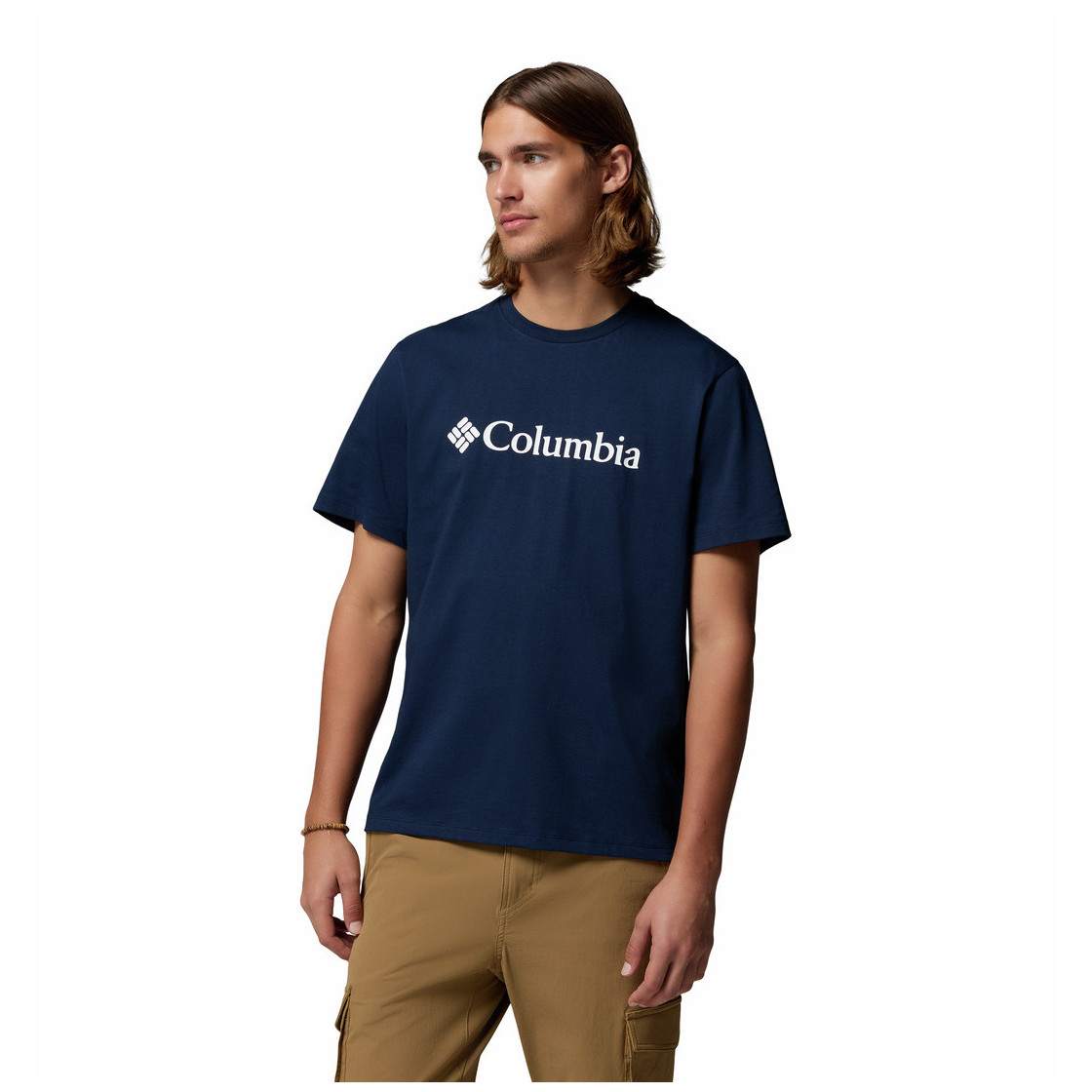 Koszulka męska Columbia CSC Basic Logo™ Tee Rozmiar: XL / Kolor: ciemnoniebieski