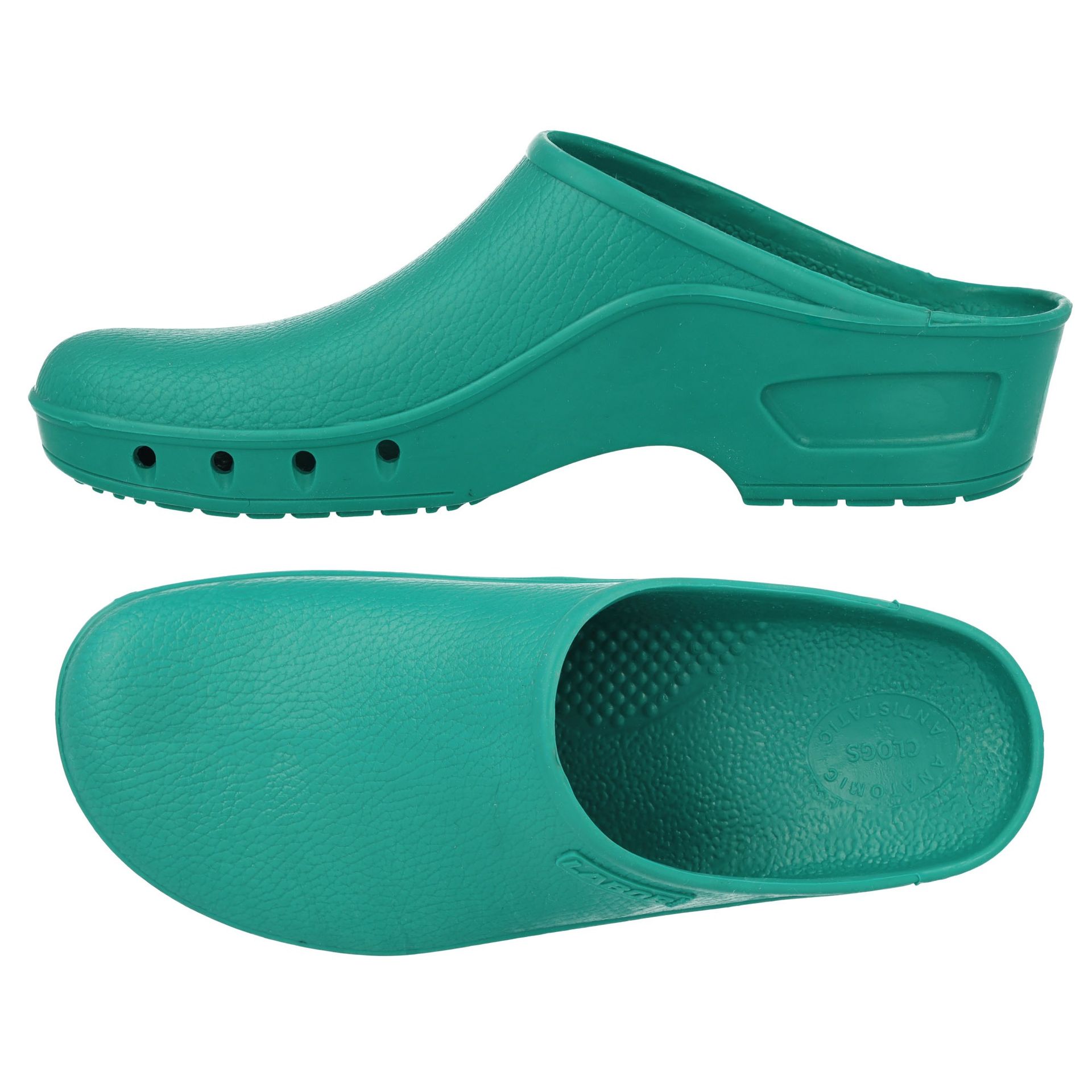 CARINE DR. STRANGE ROZM. 45-46 Trepy operacyjne zielone, chodaki medyczne, WZD 024
