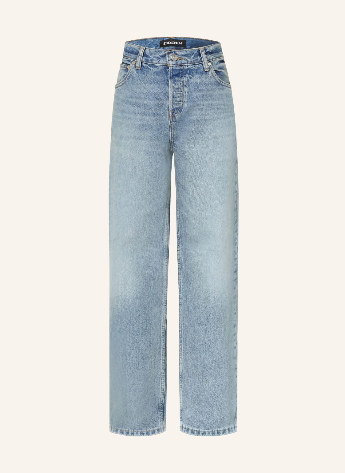 Eb Denim Proste Dżinsy Typu Baggy blau