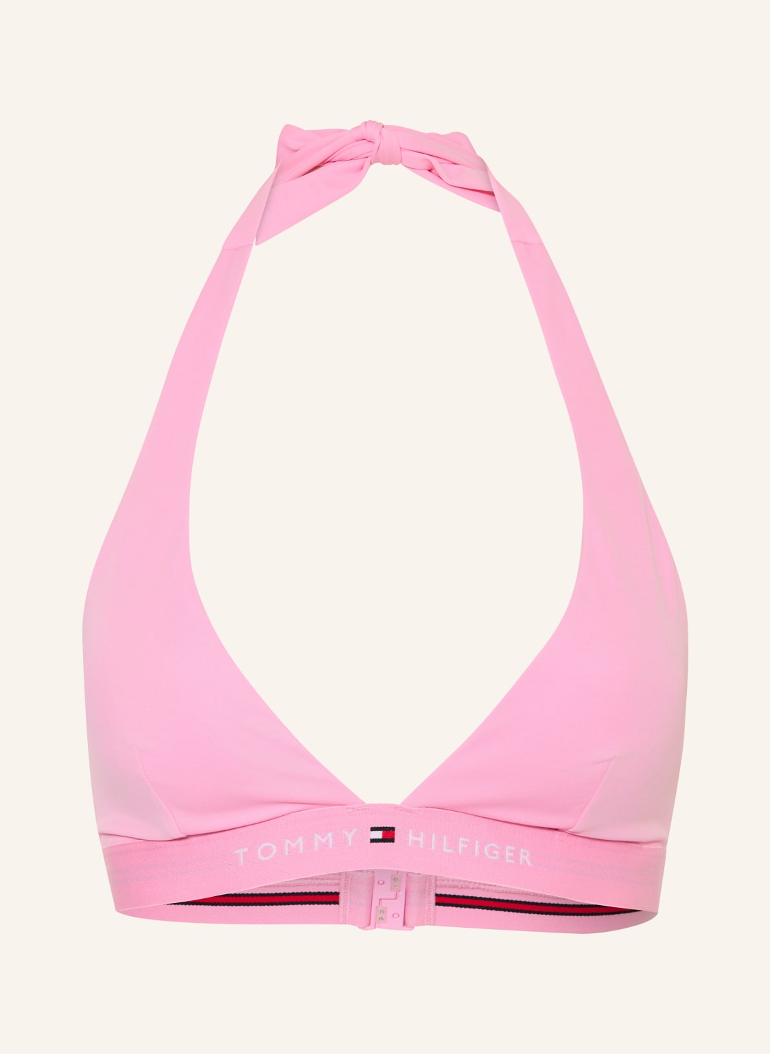 Tommy Hilfiger Górna Część Bikini Z Wiązaniem Na Szyi rosa