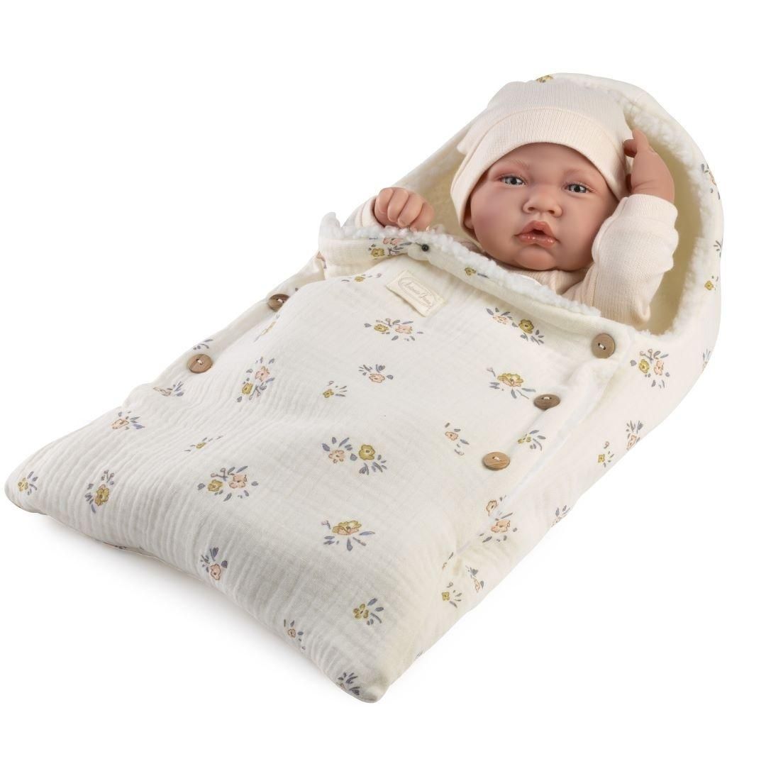 Lalka hiszpańska Lua w śpiworku 42cm