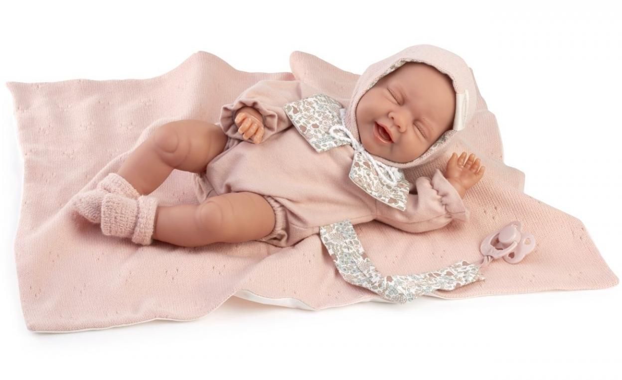 Lalka hiszpańska Luna z kocykiem 34cm