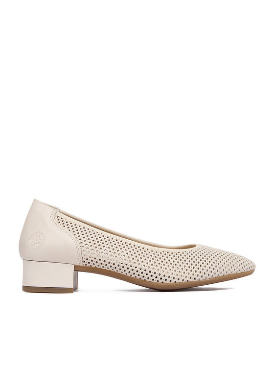 Rieker Czółenka CEO-43459-60 Beżowy jasny