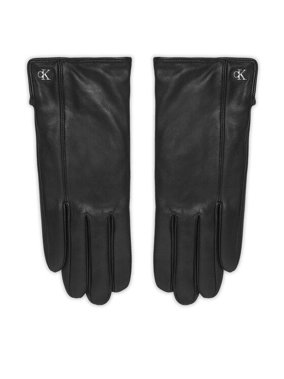 Calvin Klein Rękawiczki Damskie LV04F9011G Czarny