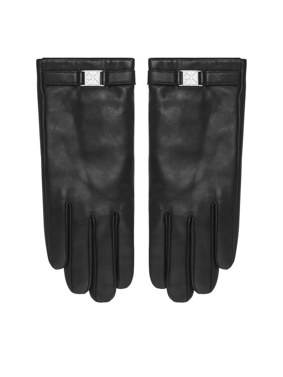 Calvin Klein Rękawiczki Damskie LV04F9012G Czarny