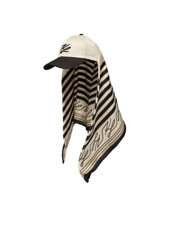 KARL LAGERFELD Czapka z daszkiem B2W33020 Czarny