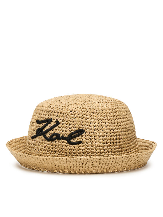 KARL LAGERFELD Kapelusz B2W46080 Beżowy jasny