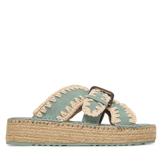 Espadryle Mou MU.SW641003A Brązowy