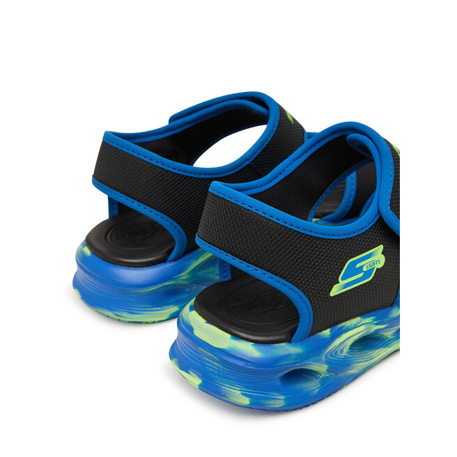 Sandały Skechers S-Lights: Sola Glow Sandal - Fusion Brights 407032L/BKBL Czarny