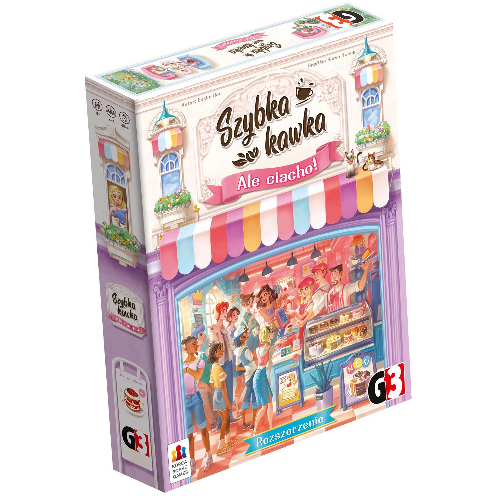 Gra Szybka kawka. Ale ciacho! dodatek 113543 G3 - Euijin Han - gra