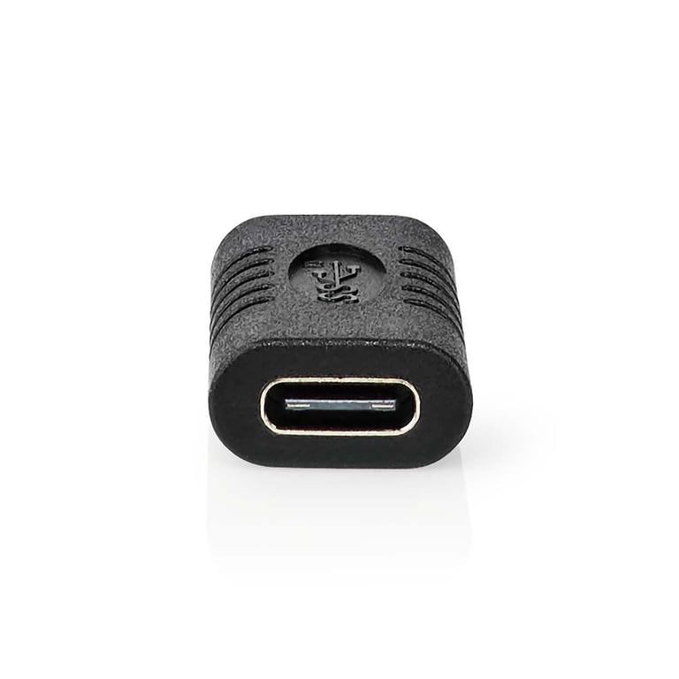 Nedis CCGB64900BK przejściówka do kabli USB Type-C 3.2 Gen 2 Czarny