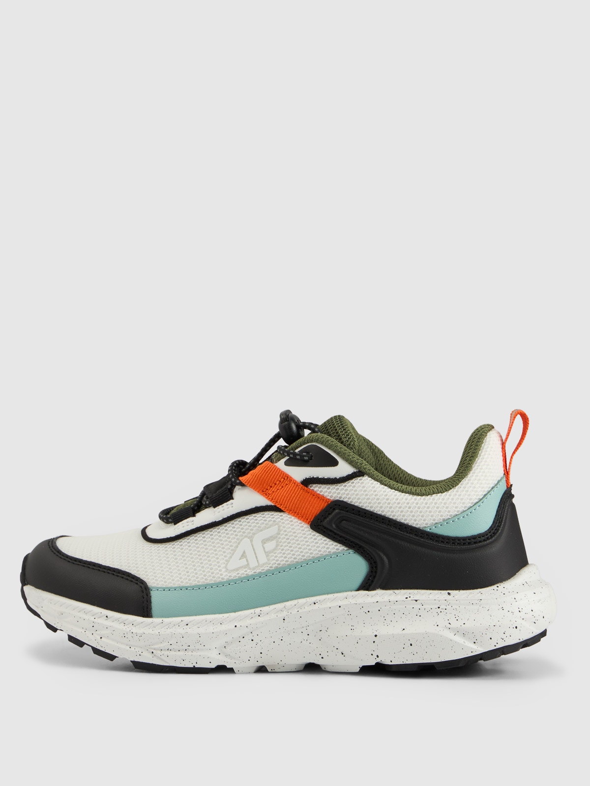 4F Buty trekkingowe FLY TRACK z przewiewną cholewką chłopięce - białe 38