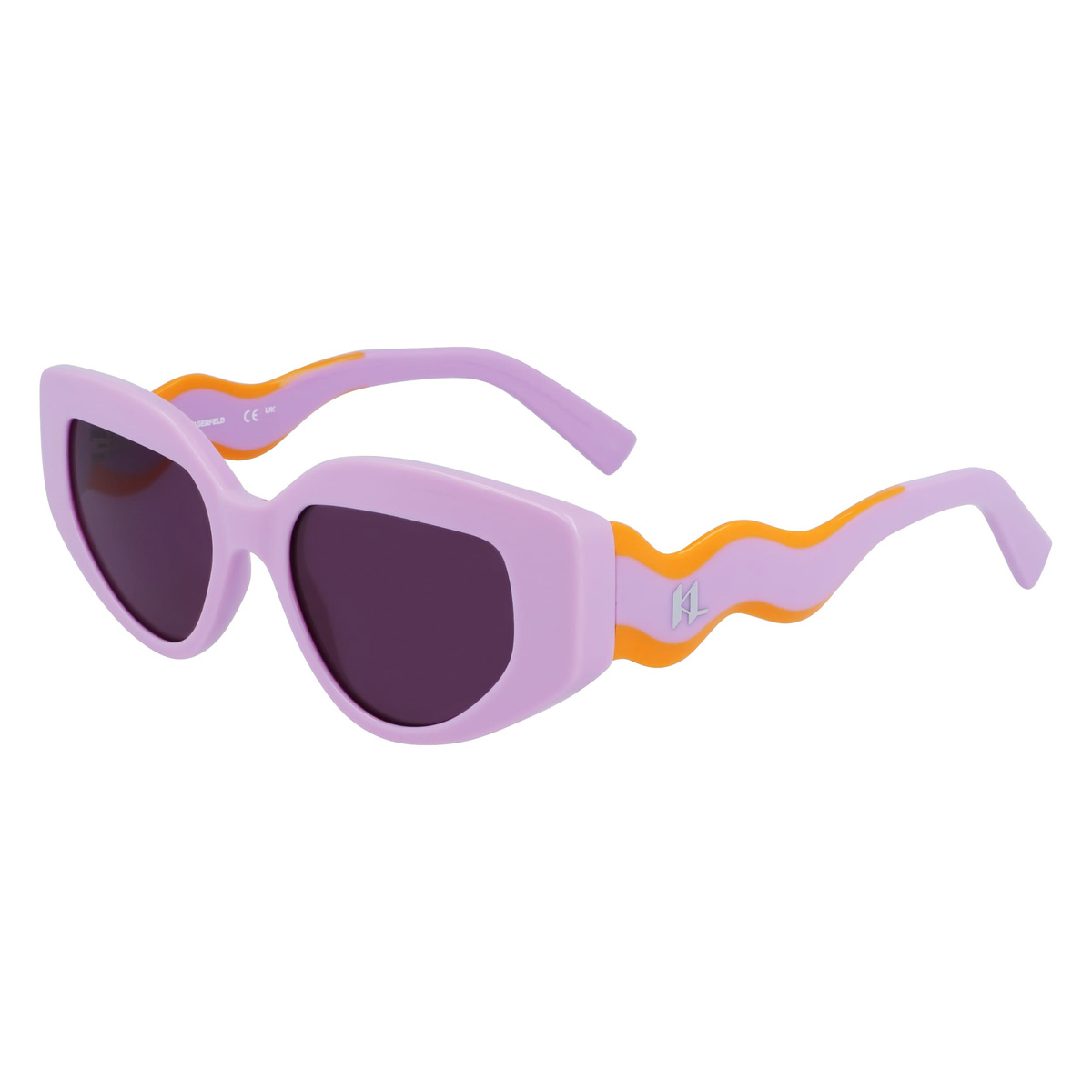 Okulary KARL LAGERFELD KL6144S-650. Okulary przeciwsłoneczne, Kolor różowy. Kobieta.