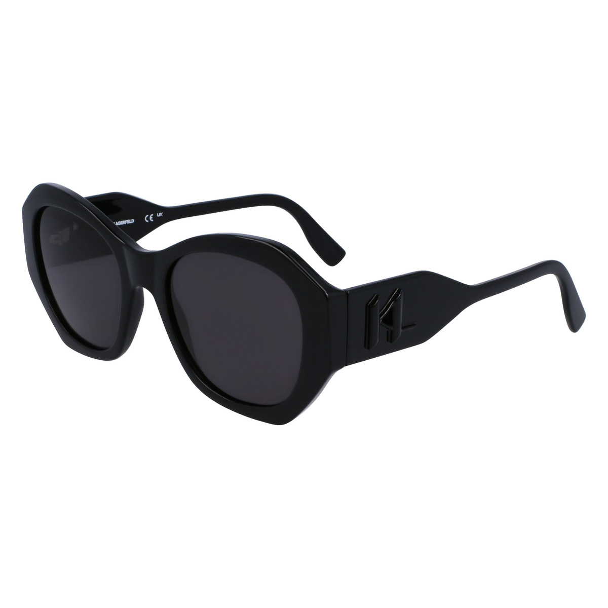Okulary KARL LAGERFELD KL6146SN-1. Okulary przeciwsłoneczne, Kolor czarny. Kobieta.