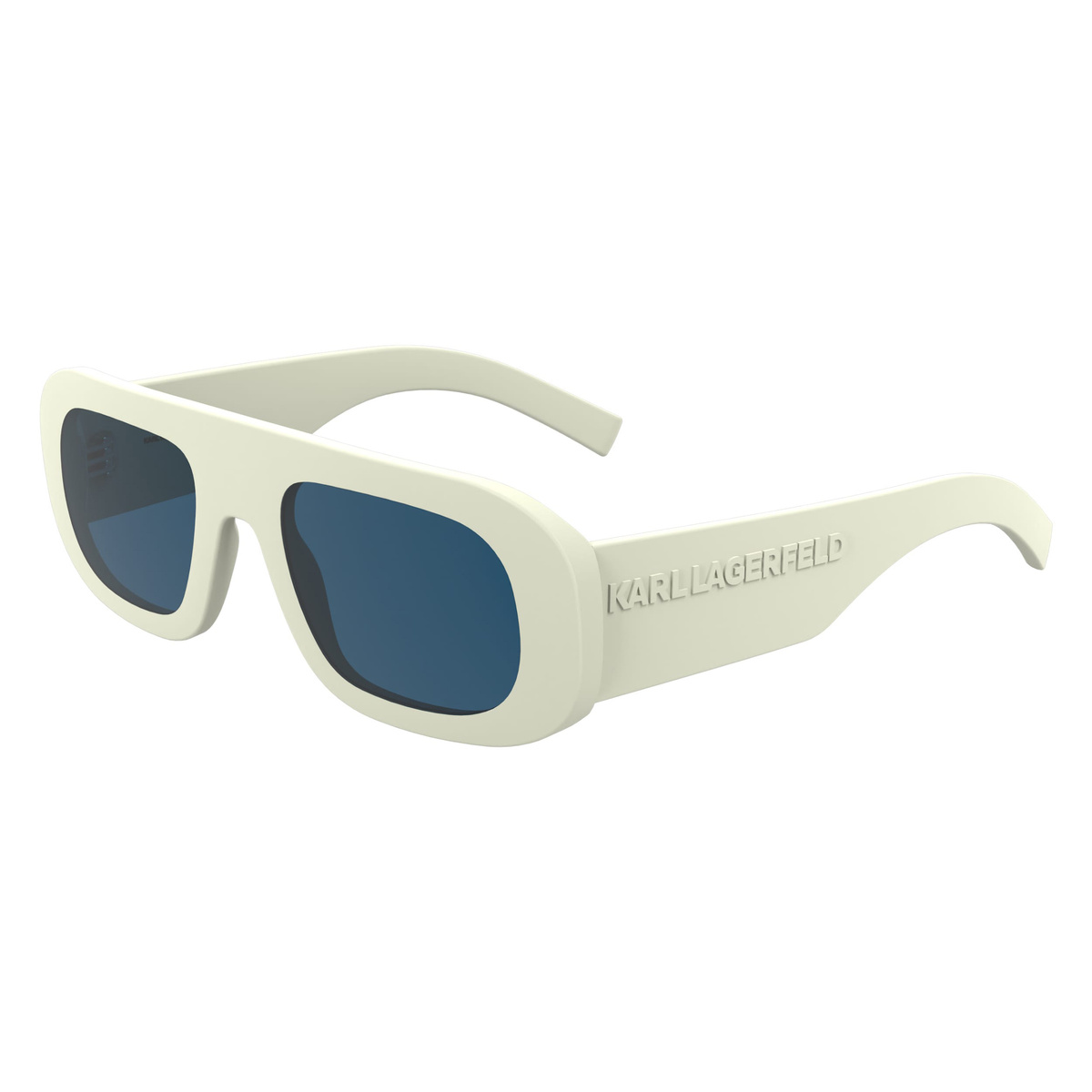 Okulary KARL LAGERFELD KL6188S-105. Okulary przeciwsłoneczne, Kolor biały. Mężczyzna.