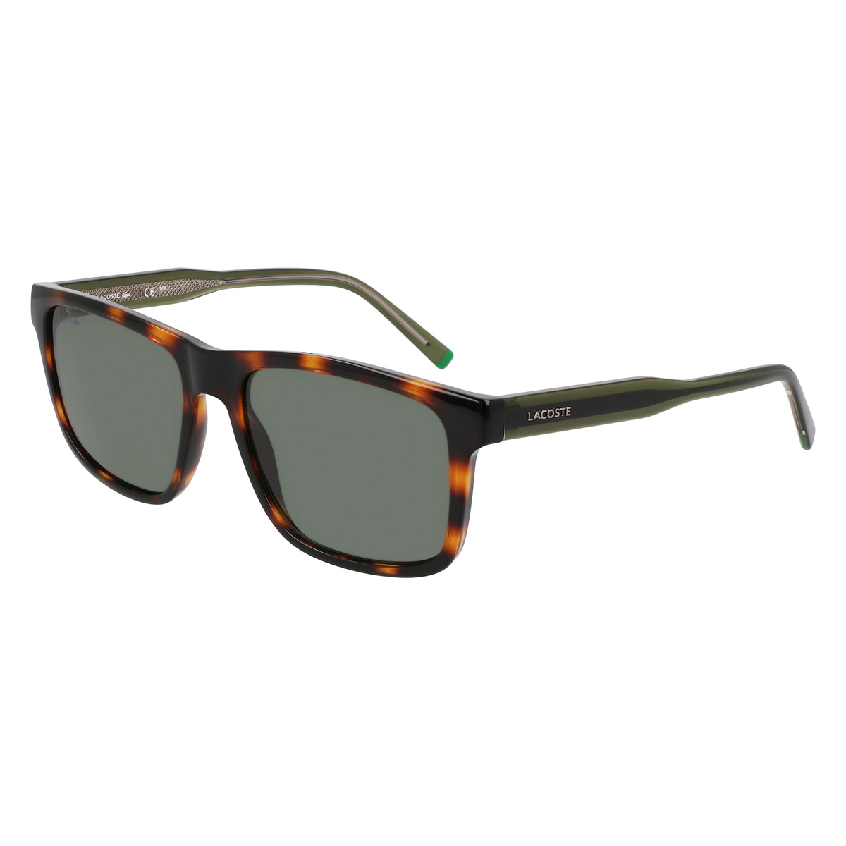 Okulary LACOSTE L6025S-214. Okulary przeciwsłoneczne, Kolor brązowy. Mężczyzna.