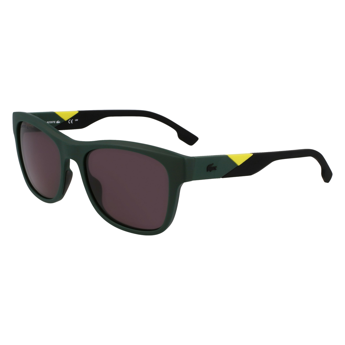 Okulary LACOSTE L6043S-301. Okulary przeciwsłoneczne, Kolor zielony. Mężczyzna.