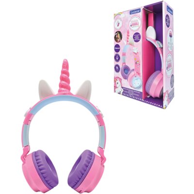 Zabawka słuchawki nauszne LEXIBOOK Unicorn HPBT015UNI