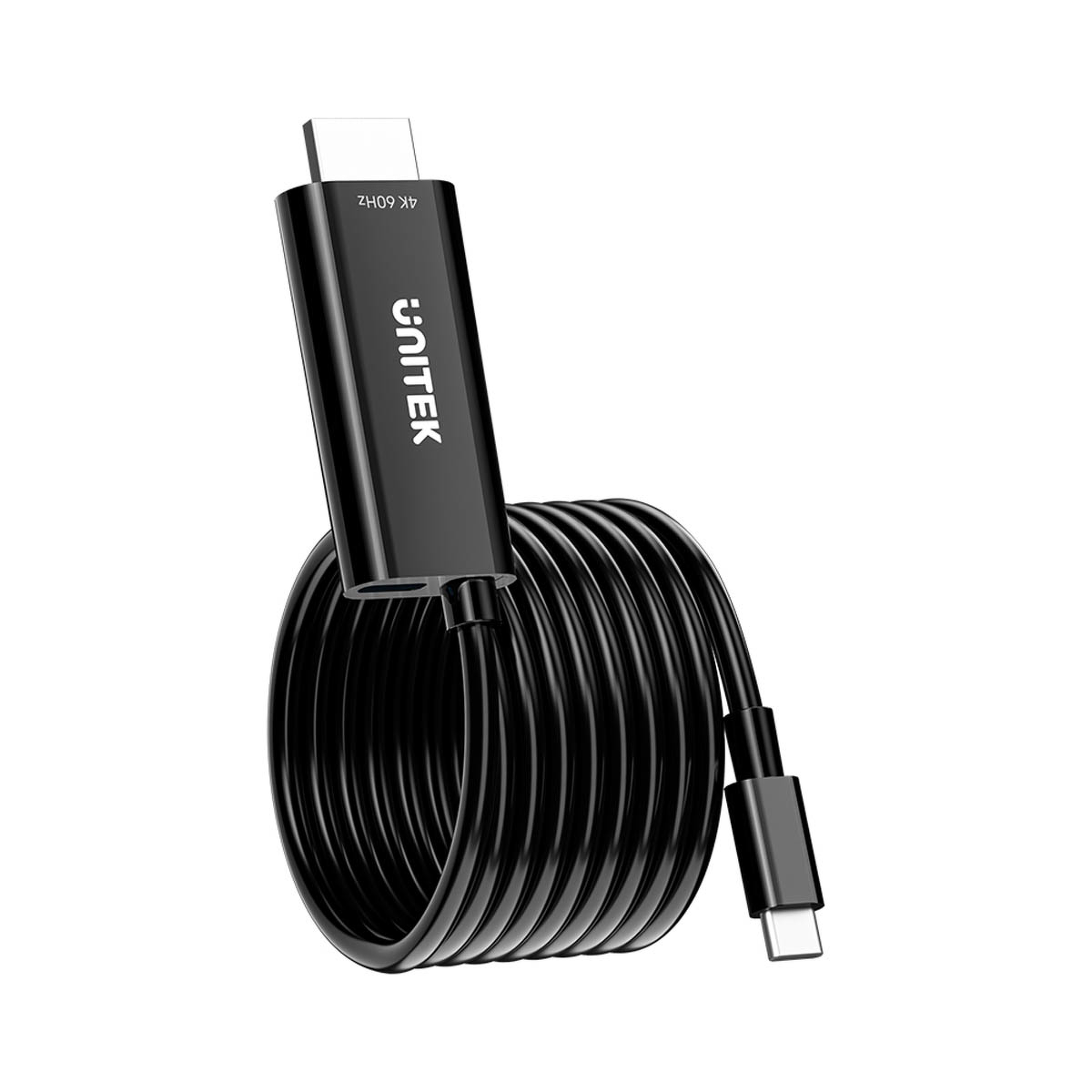 Unitek Kabel USB-C do HDMI 4K@60Hz z portem USB-C PD 100W V1439ABK01