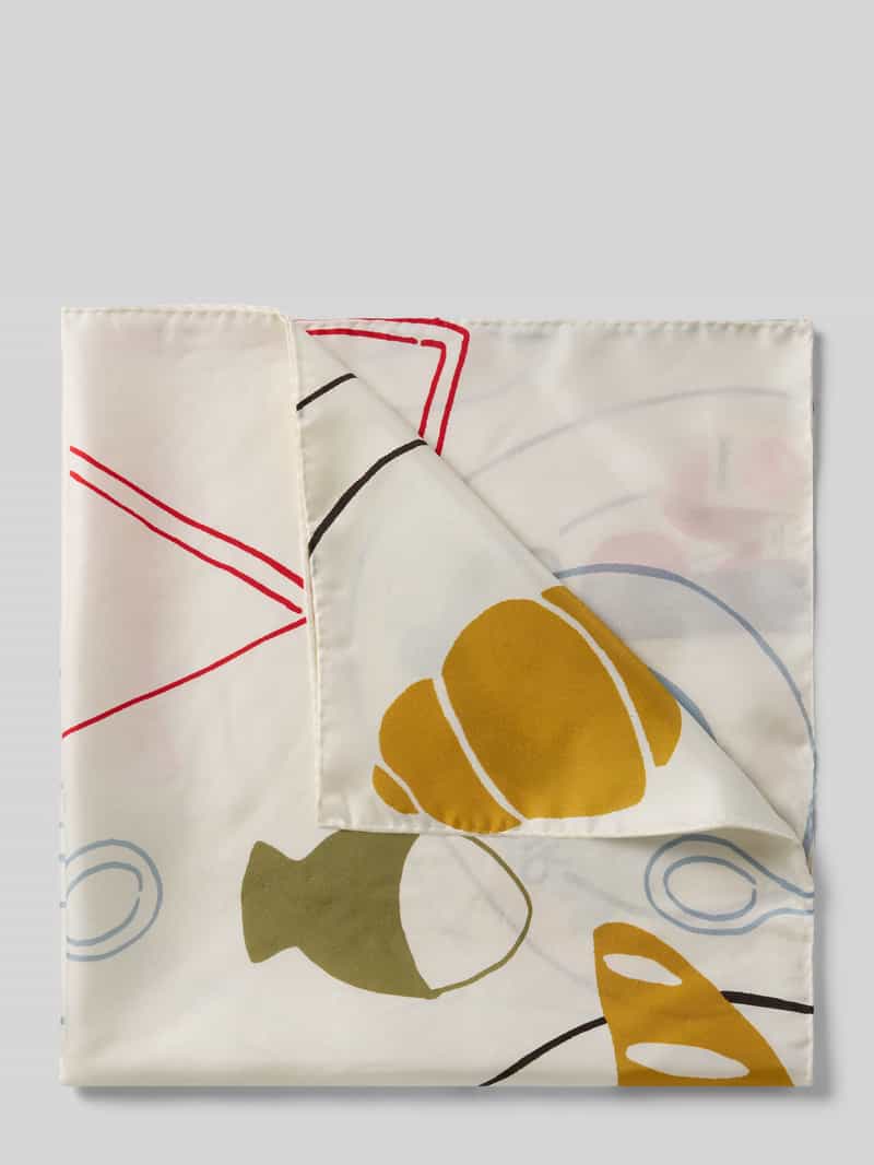 Chusta z mieszanką jedwabiu model 'SARA'