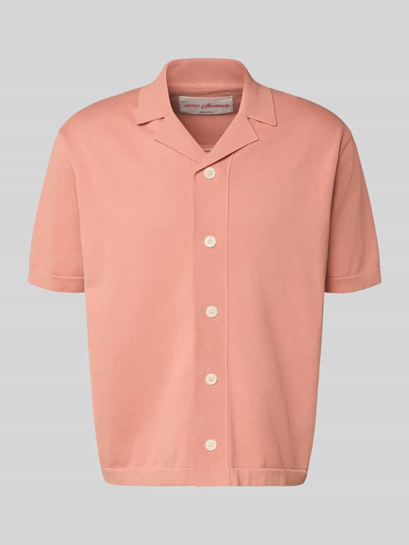 Kardigan rozpinany o kroju regular fit z czystej bawełny model 'AMOUR'