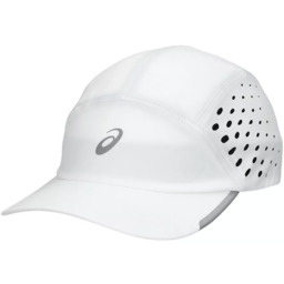 Asics Czapka do biegania ULTRA LIGHTWEIGHT RUNNING CAP Brilliant White