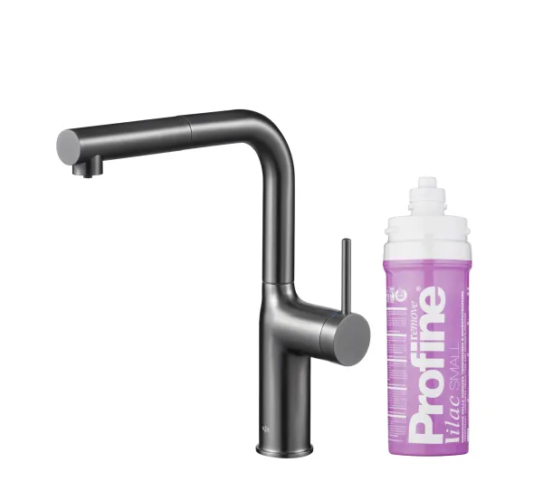 KFA Armatura Duero Pure Move Pull-Out 6623-425-61 Grafitowy Stal szlachetna
