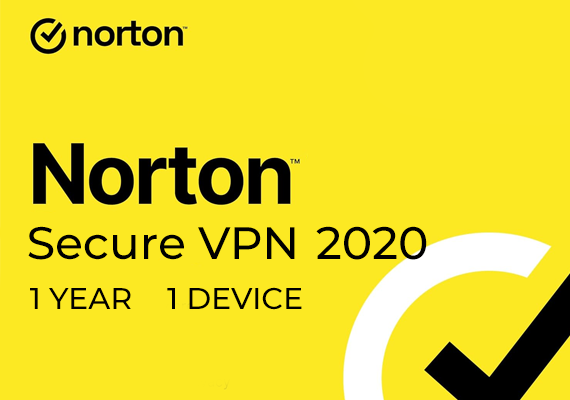 Norton Secure VPN 2020 1 Year 1 Device Key - EU