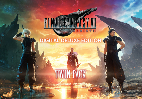 FINAL FANTASY VII REMAKE & REBIRTH Digital Deluxe Twin Pack (PC) Steam Key - GLOBAL