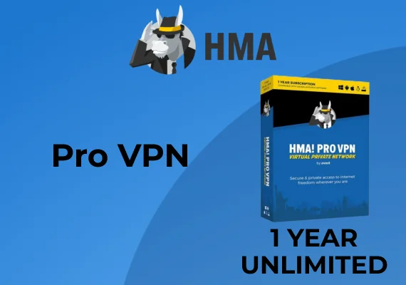 HMA! Pro VPN Key (1 Month / Unlimited Devices) - GLOBAL