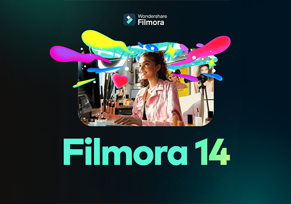 Wondershare Filmora 14 Video Editor (1 PC, Lifetime) Key - GLOBAL