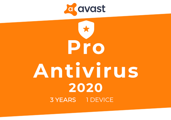 Avast Antivirus Pro 2020 3 Years 1 Device Key - GLOBAL