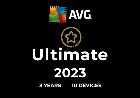 AVG Ultimate 2023 3 Years 10 Devices Key - GLOBAL