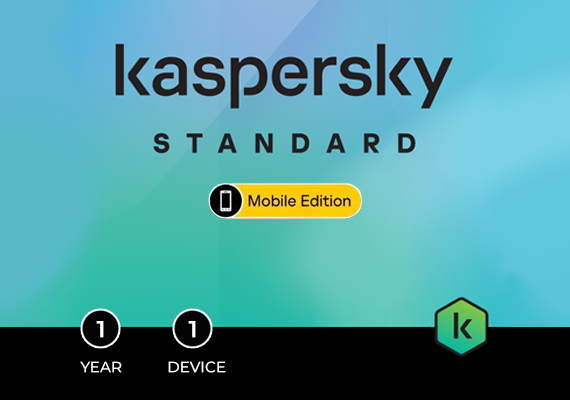 Kaspersky Standard for Mobile Android/iOS 1 Year 1 Dev Key - GLOBAL