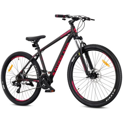 Rower górski MTB TATRA Overland U17 27.5 cala Czarno-fuksjowy