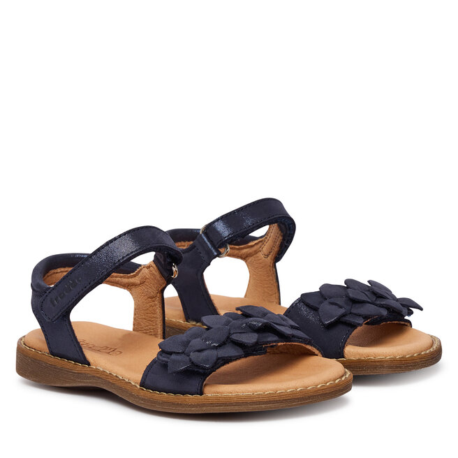 Sandały Froddo Lorine Flowers G3150251-6 M Granatowy