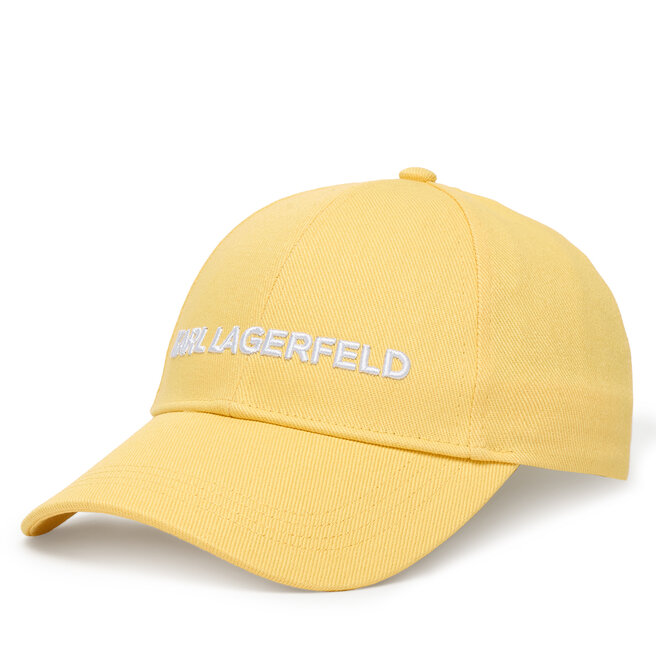 Czapka z daszkiem KARL LAGERFELD A1W33071 Beżowy jasny