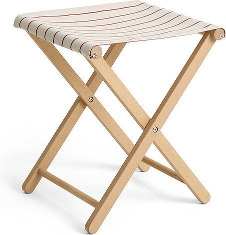 HAY Stołek składany Outdoor Market beżowy