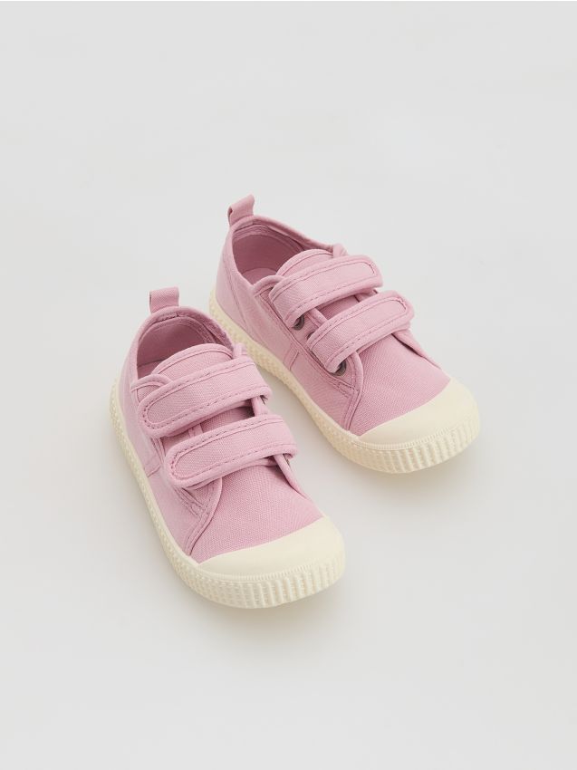 Reserved - Trampki barefoot - różowy