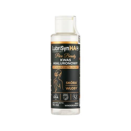Singularis LubriSyn HA+ Kwas hialuronowy wysokocząsteczkowy Skóra Włosy smak winogronowy, 70 ml