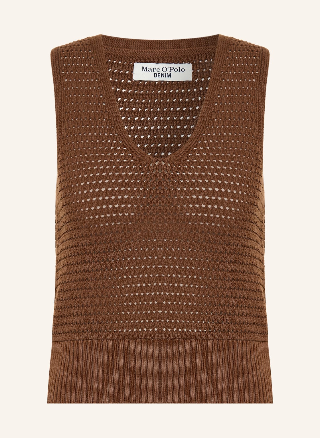 Marc O'polo Denim Dzianinowy Top braun