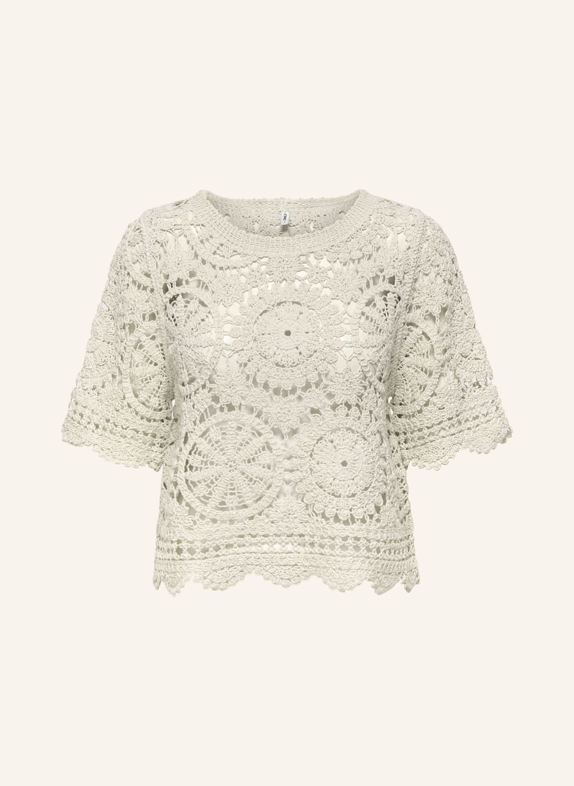 Only Bluzka Z Dzianiny weiss