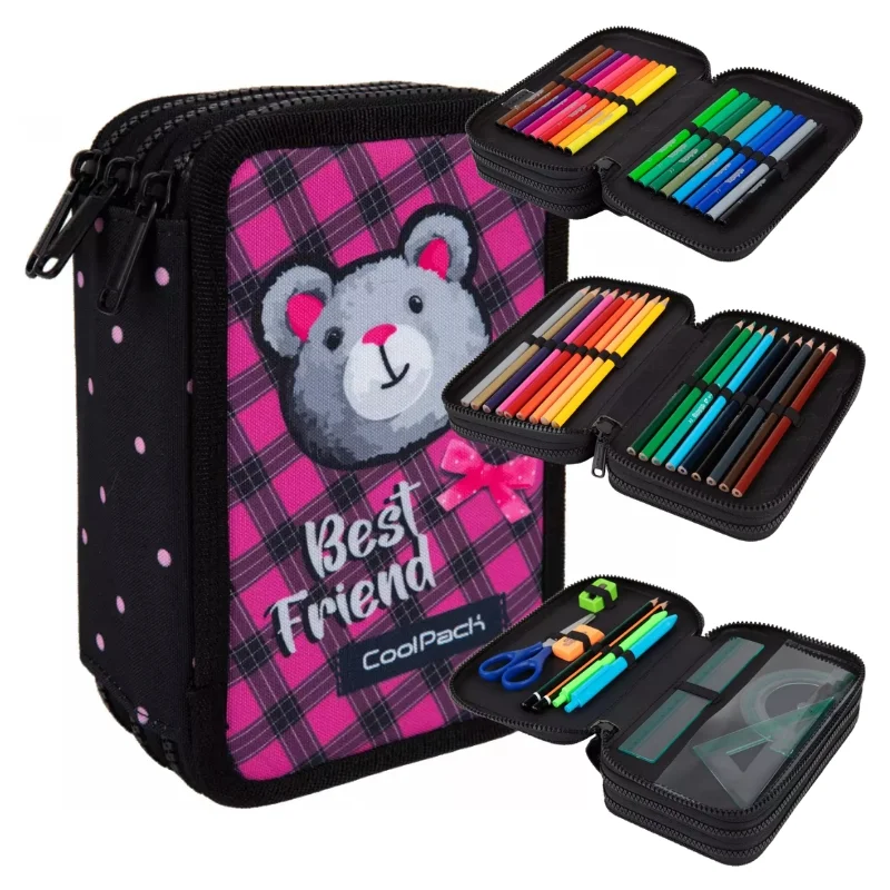 Coolpack Jumper 3 Piórnik Z Wyposażeniem 3-komorowy Buddy