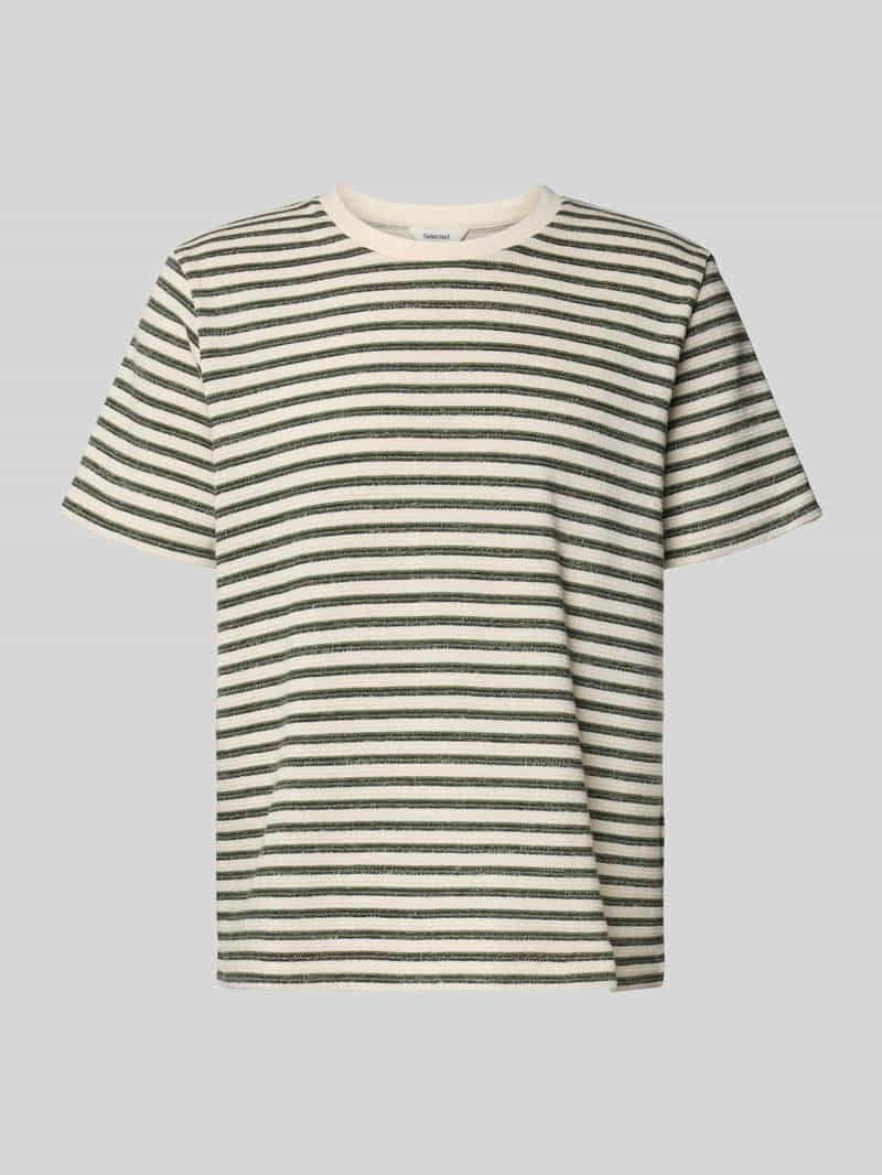 męski t-shirt o kroju regular fit z mieszanka bawełny model 'KEVIN'